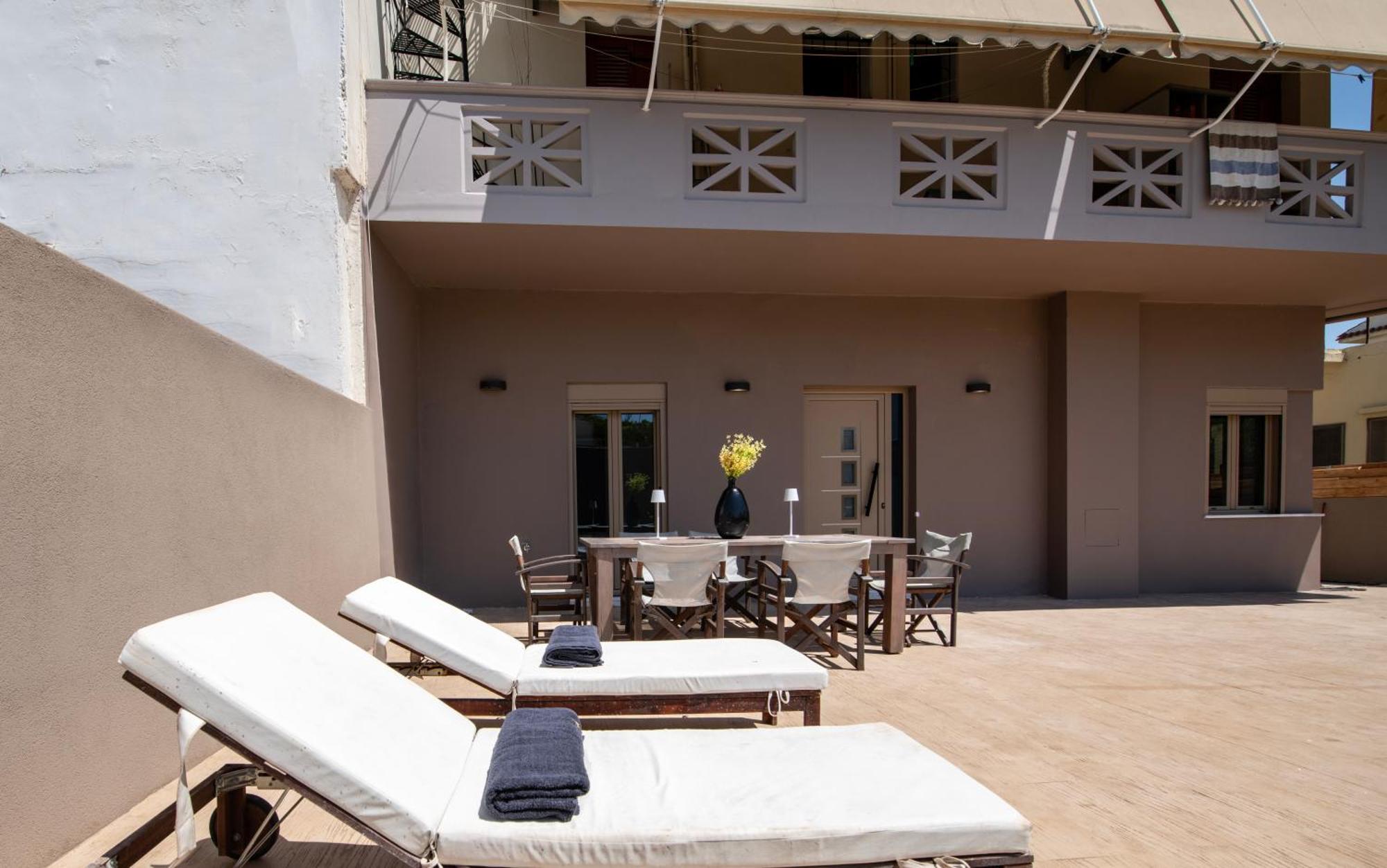 Cozy Rena Luxury Apartment 干尼亞 外观 照片