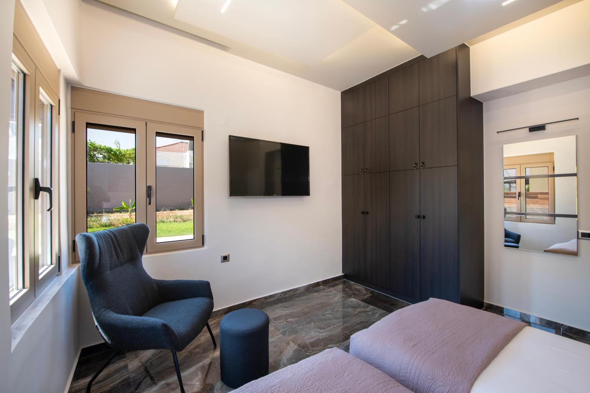 Cozy Rena Luxury Apartment 干尼亞 外观 照片