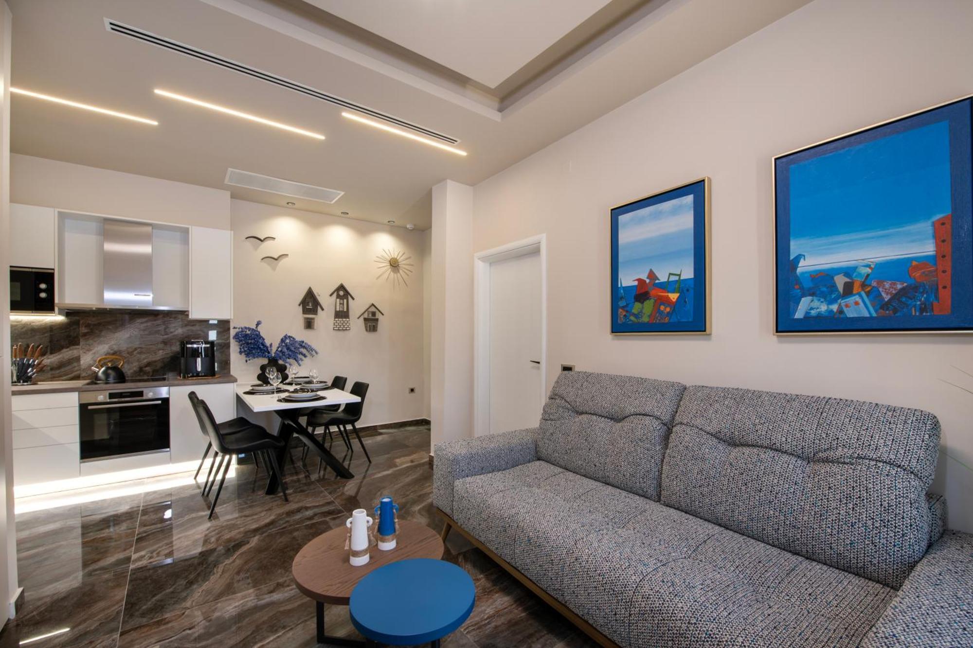 Cozy Rena Luxury Apartment 干尼亞 外观 照片