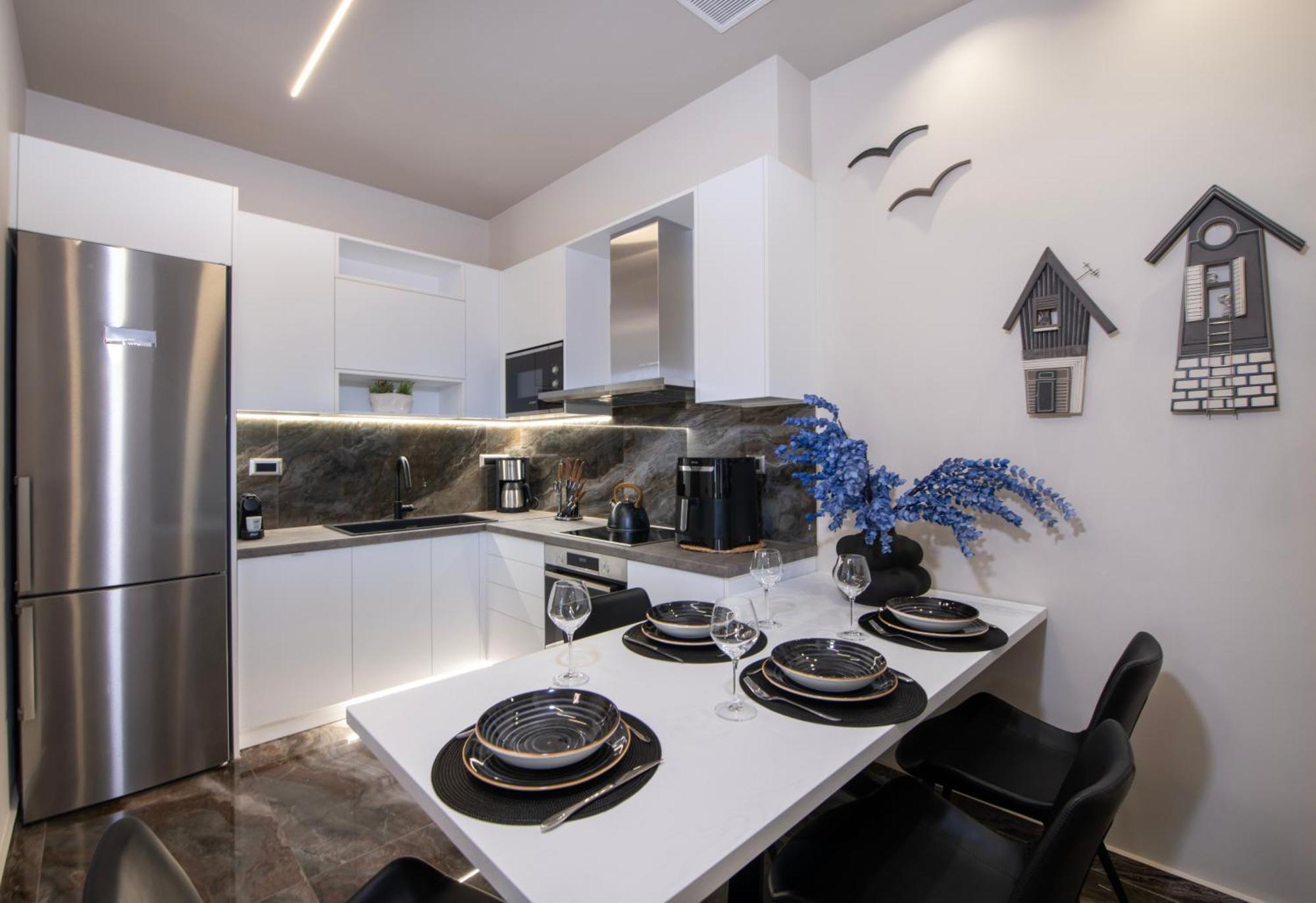 Cozy Rena Luxury Apartment 干尼亞 外观 照片